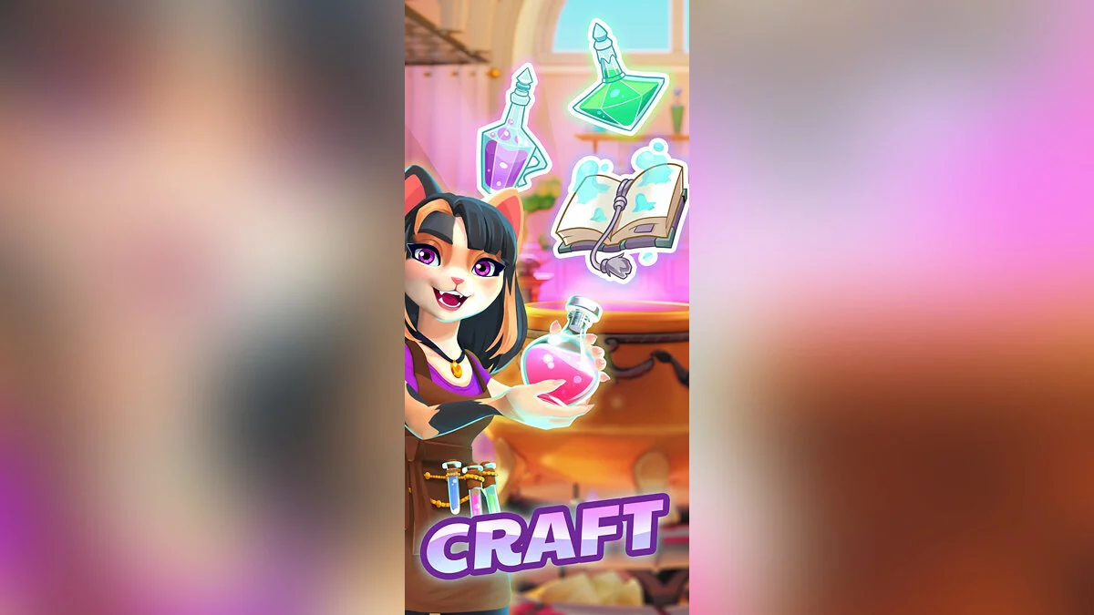 Скриншоты из AlchiMerge: Merge & Craft / Картинка 5