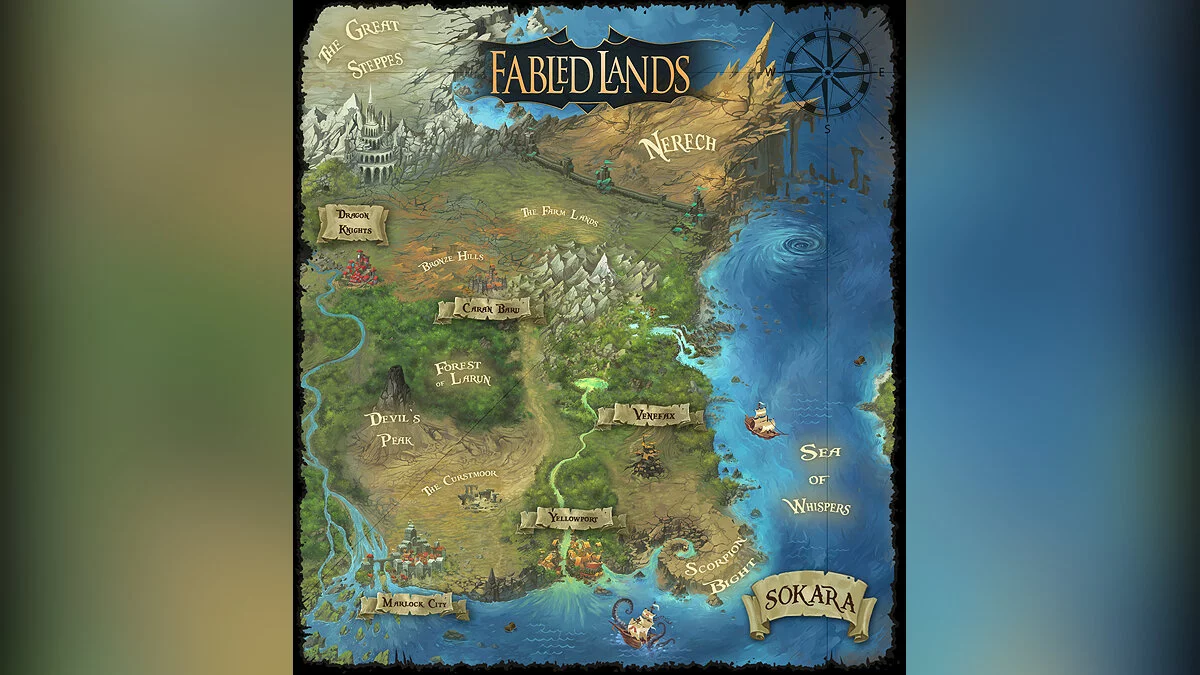 Арт из Fabled Lands / Картинка 1