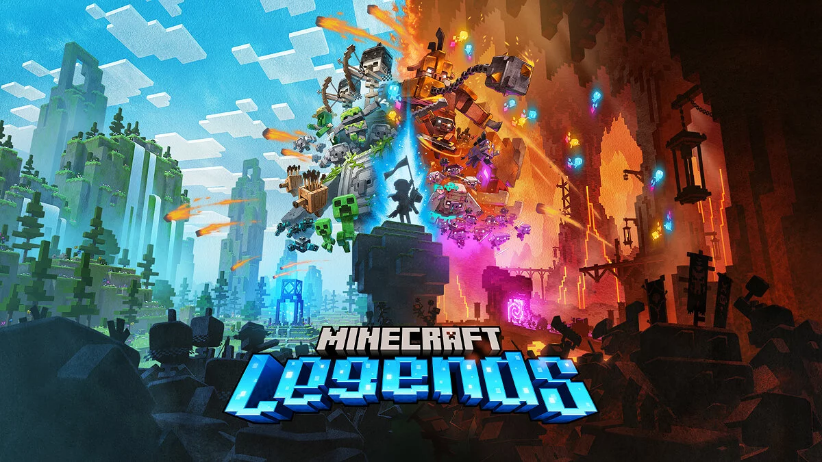 Арт из Minecraft Legends / Картинка 1