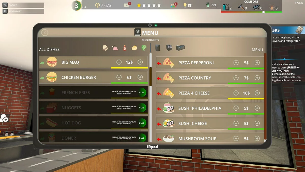 Скриншоты из Cafe Owner Simulator: Prologue / Картинка 2