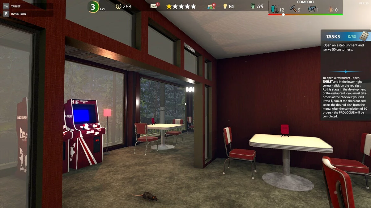 Скриншоты из Cafe Owner Simulator: Prologue / Картинка 3