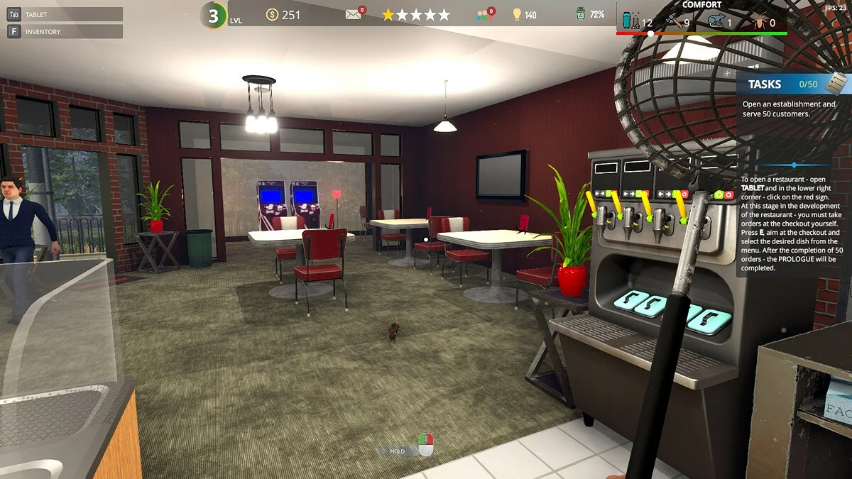 Скриншоты из Cafe Owner Simulator: Prologue / Картинка 5