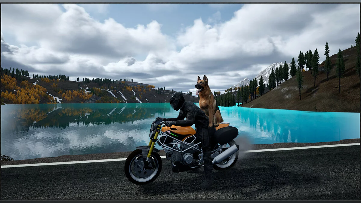 Скриншоты из Motorcycle Travel Simulator / Картинка 57