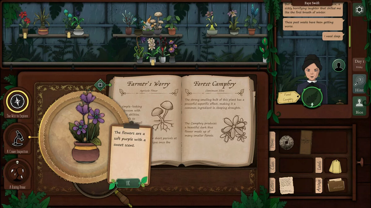 Скриншоты из Strange Horticulture / Картинка 8