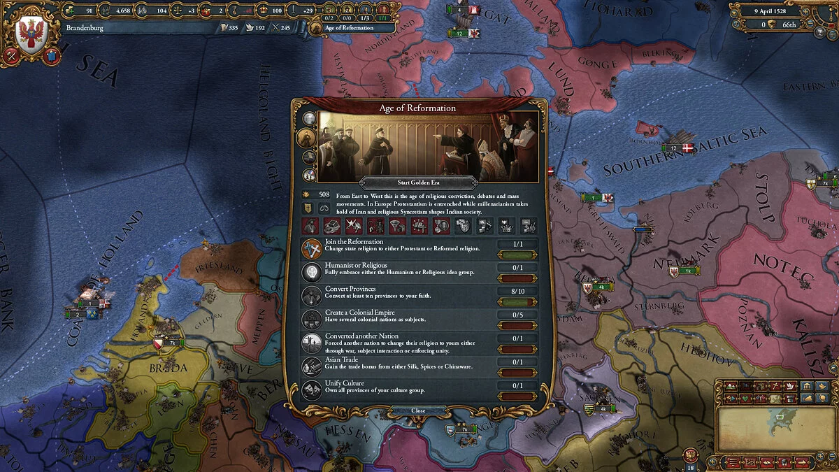 Скриншоты из Europa Universalis 4 / Картинка 25