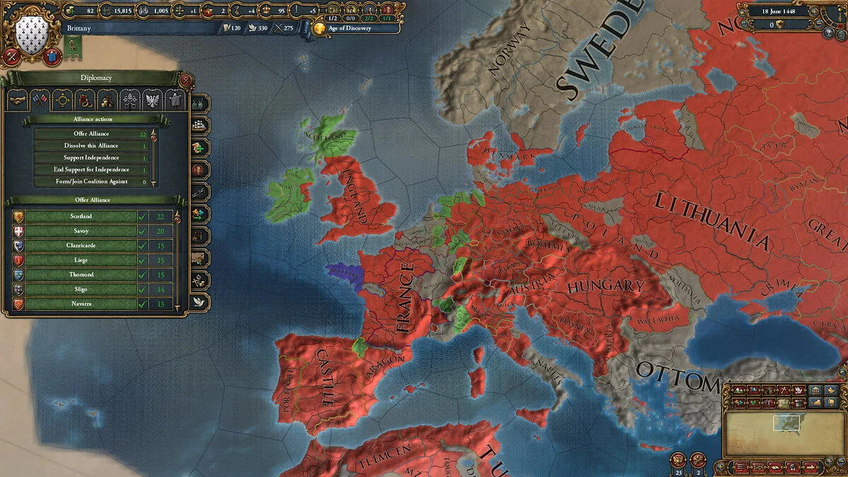 Скриншоты из Europa Universalis 4 / Картинка 28