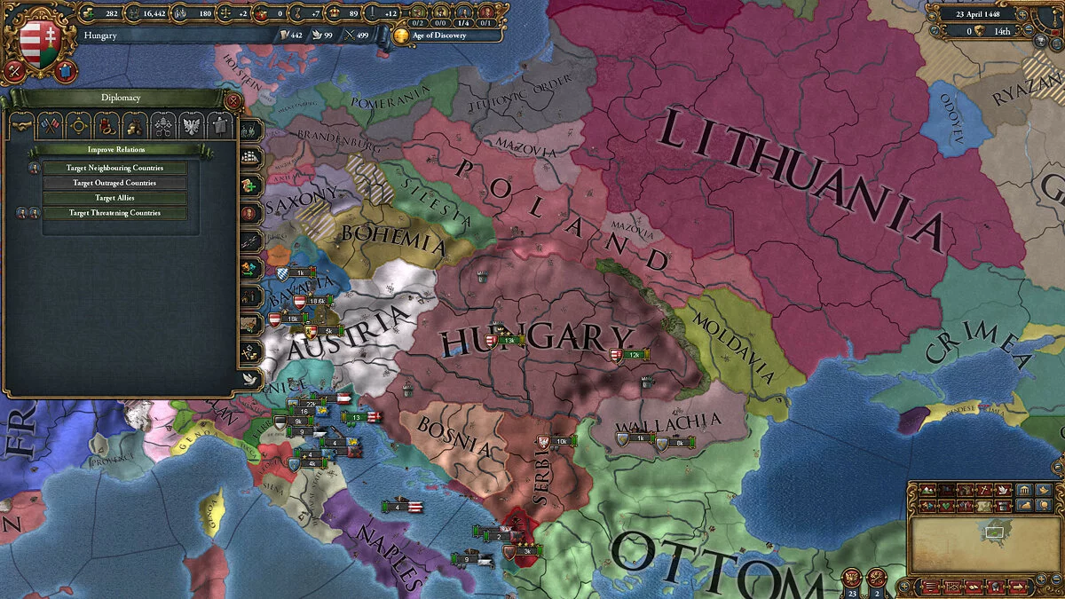 Скриншоты из Europa Universalis 4 / Картинка 29
