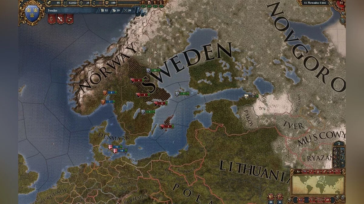 Скриншоты из Europa Universalis 4 / Картинка 39