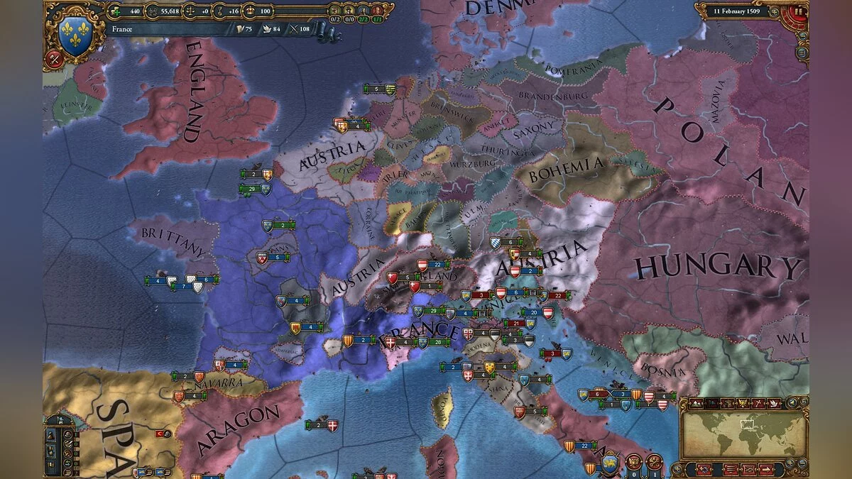 Скриншоты из Europa Universalis 4 / Картинка 47