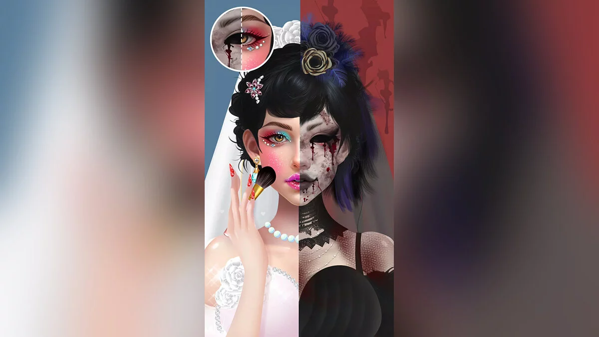 Скриншоты из Makeover salon: Makeup ASMR / Картинка 1