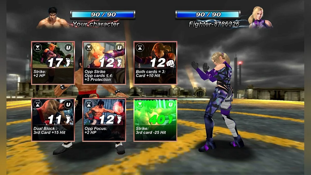 Скриншоты из Tekken Card Tournament / Картинка 47