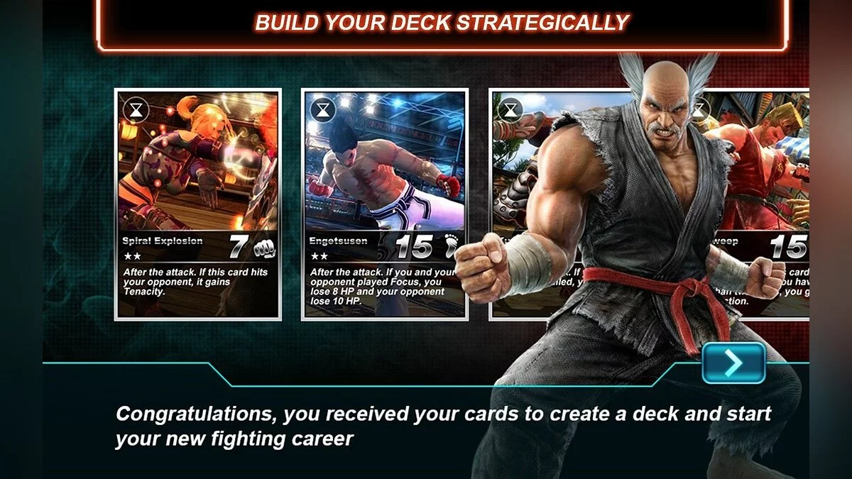 Скриншоты из Tekken Card Tournament / Картинка 27