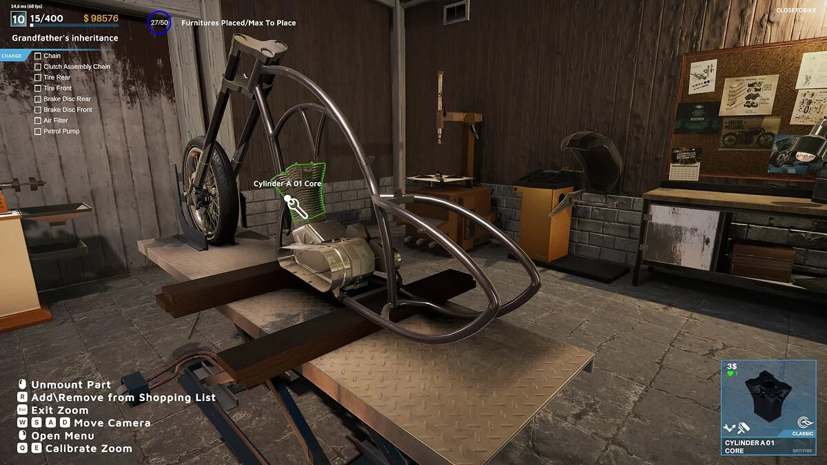 Скриншоты из Motorcycle Mechanic Simulator 2021 / Картинка 32