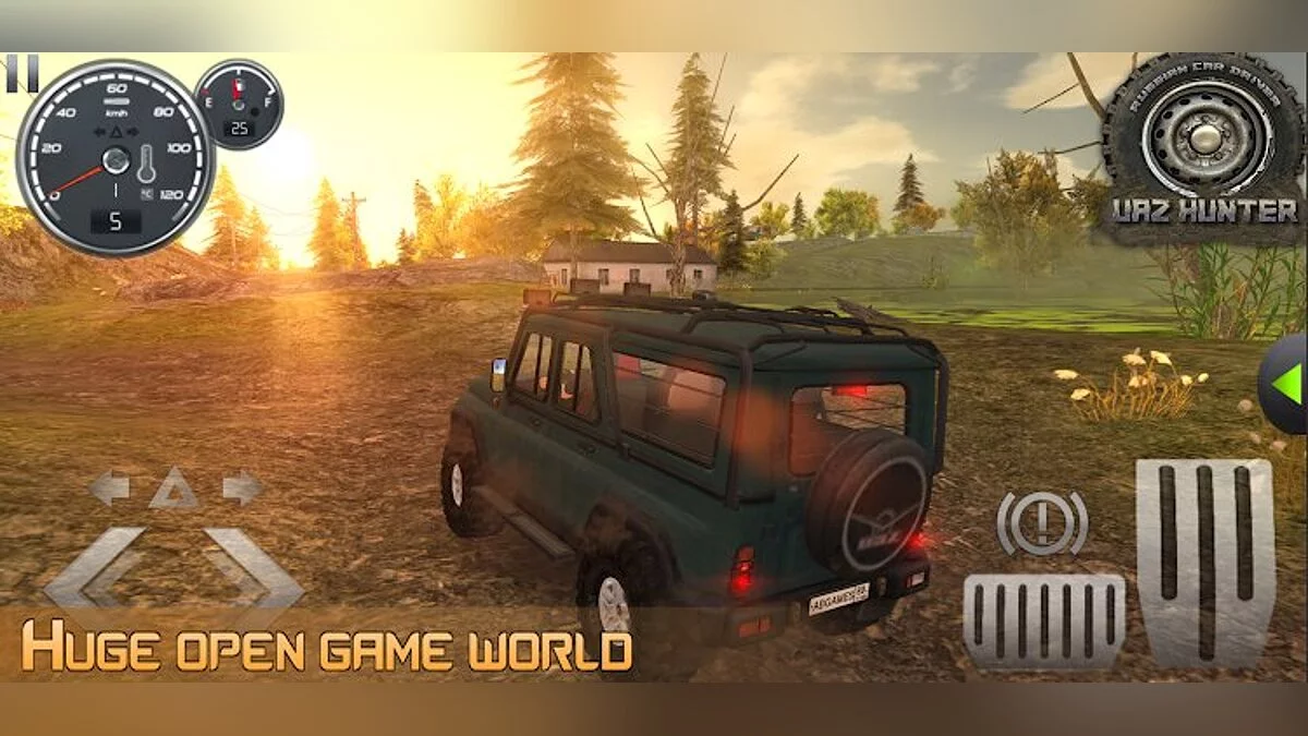 Скриншоты из Russian Car Driver UAZ HUNTER / Картинка 4