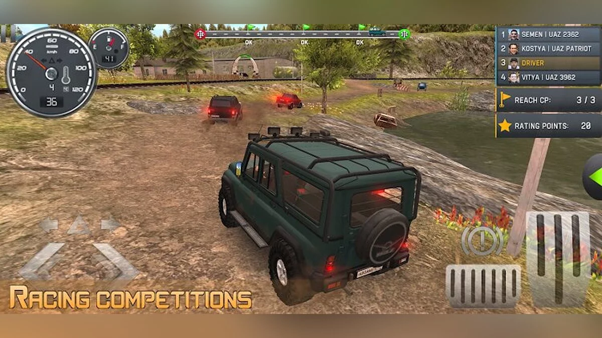 Скриншоты из Russian Car Driver UAZ HUNTER / Картинка 5