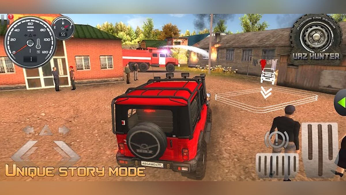 Скриншоты из Russian Car Driver UAZ HUNTER / Картинка 7