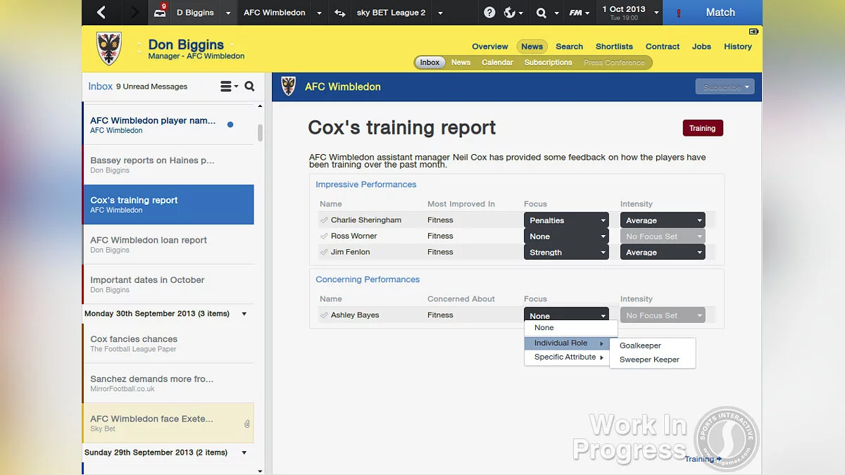 Скриншоты из Football Manager 2014 / Картинка 16