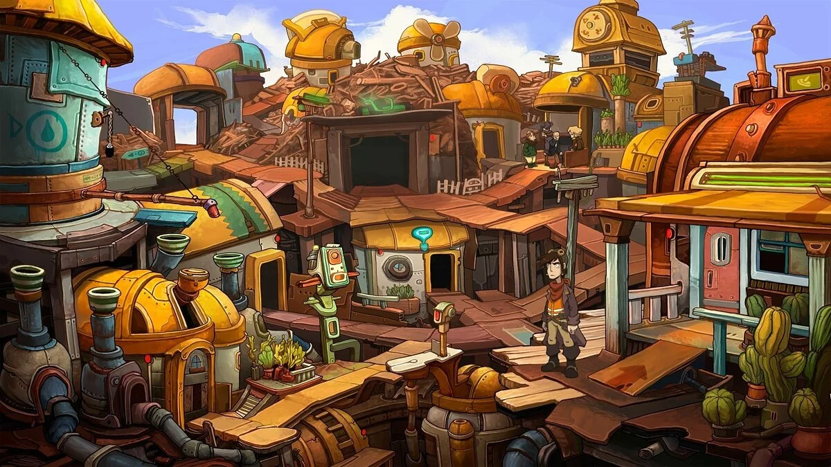 Скриншоты из Goodbye Deponia / Картинка 16