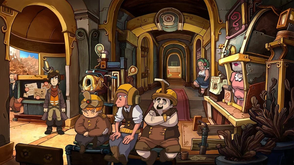 Скриншоты из Goodbye Deponia / Картинка 17