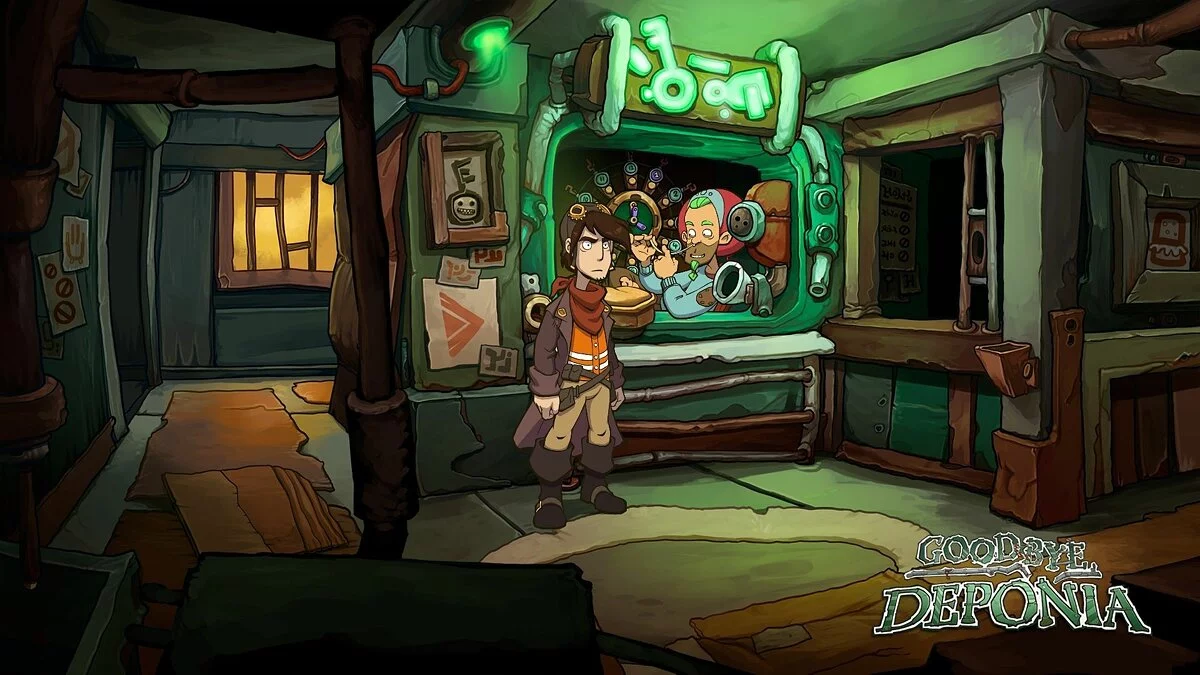 Скриншоты из Goodbye Deponia / Картинка 20