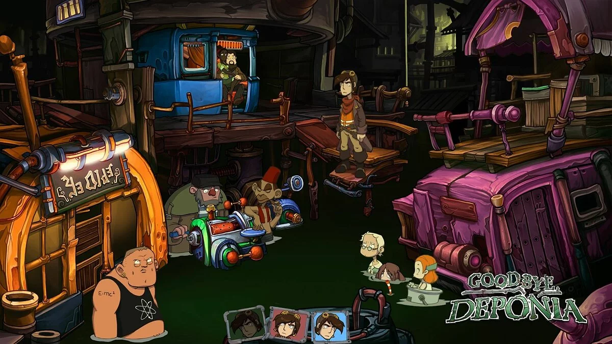 Скриншоты из Goodbye Deponia / Картинка 23