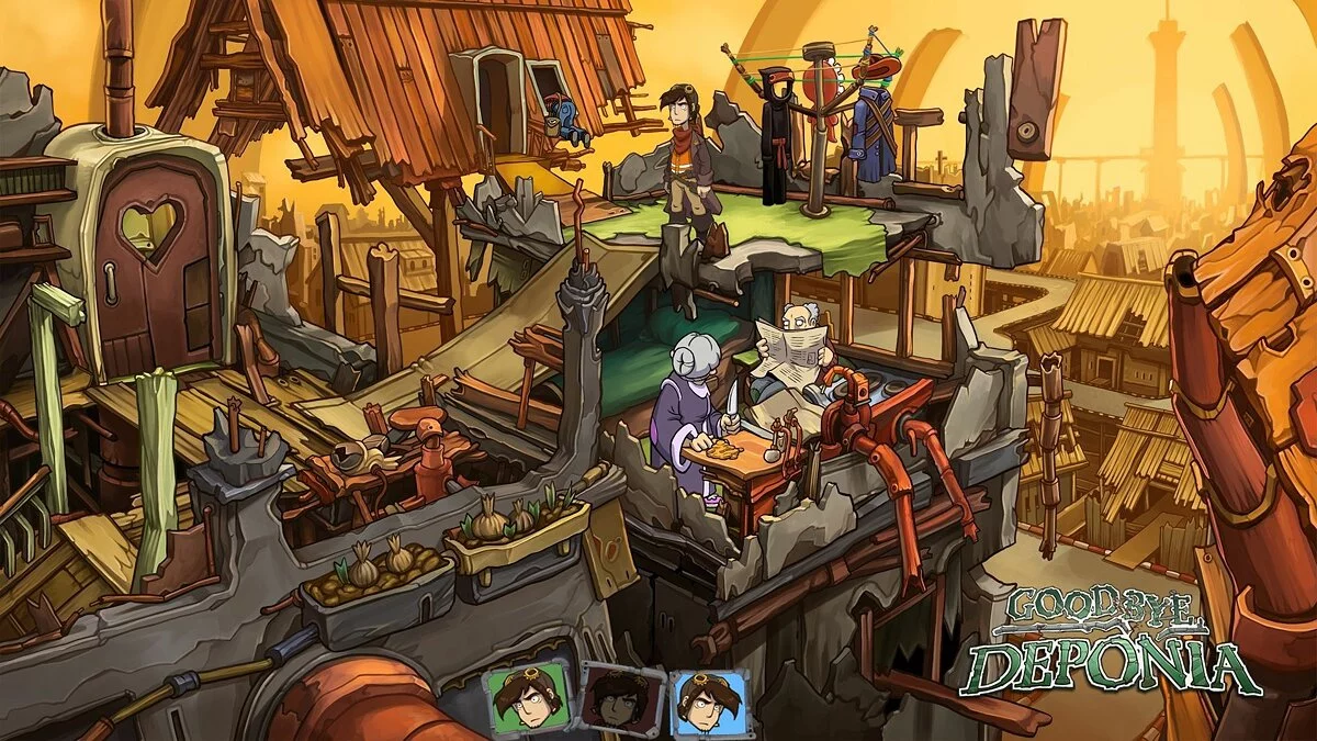 Скриншоты из Goodbye Deponia / Картинка 25