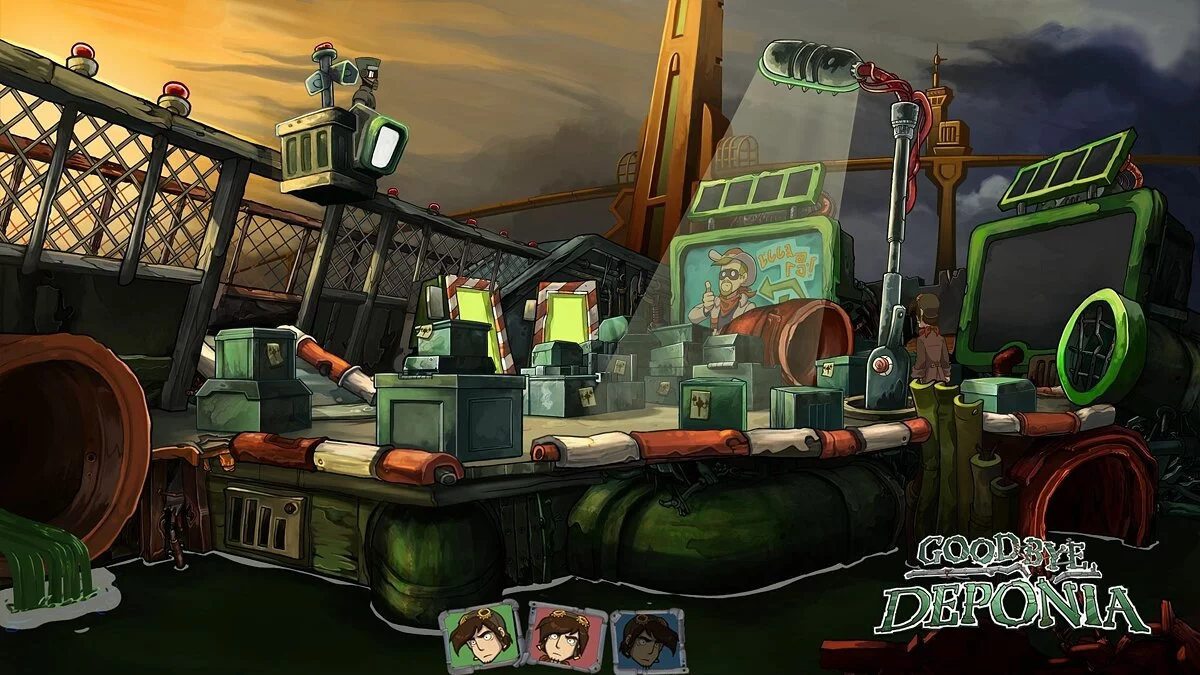 Скриншоты из Goodbye Deponia / Картинка 26