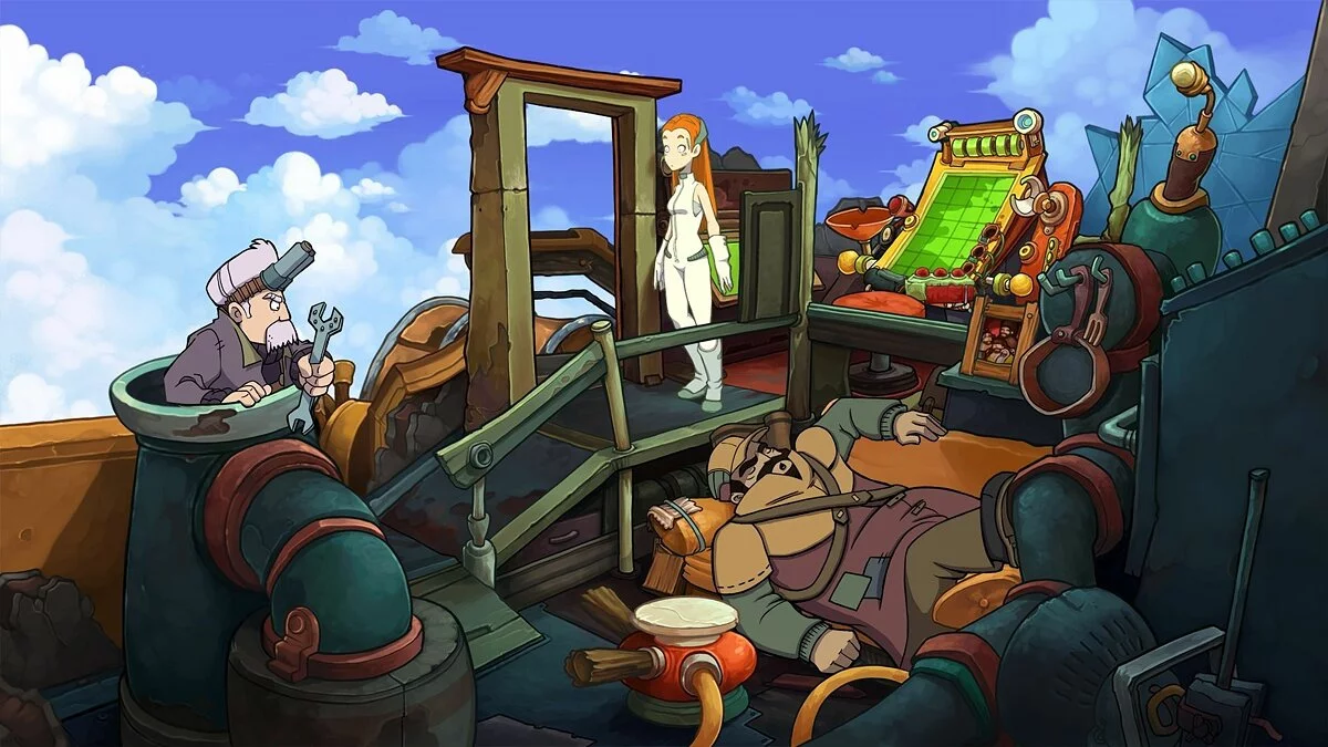 Скриншоты из Goodbye Deponia / Картинка 28