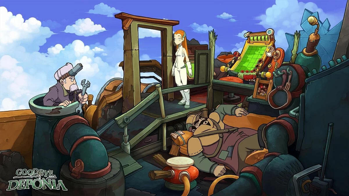 Скриншоты из Goodbye Deponia / Картинка 29