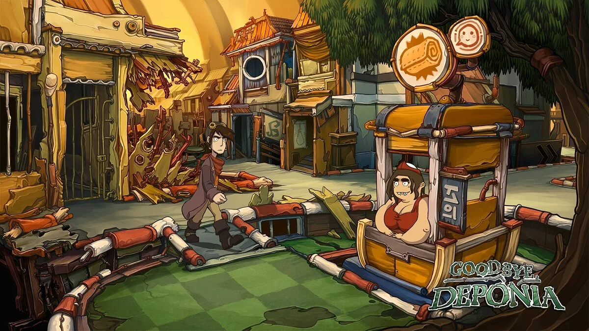 Скриншоты из Goodbye Deponia / Картинка 6