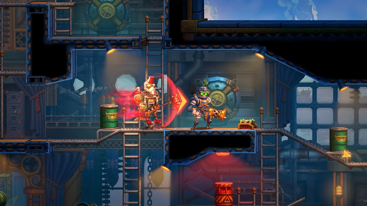 Скриншоты из SteamWorld Heist 2 / Картинка 7
