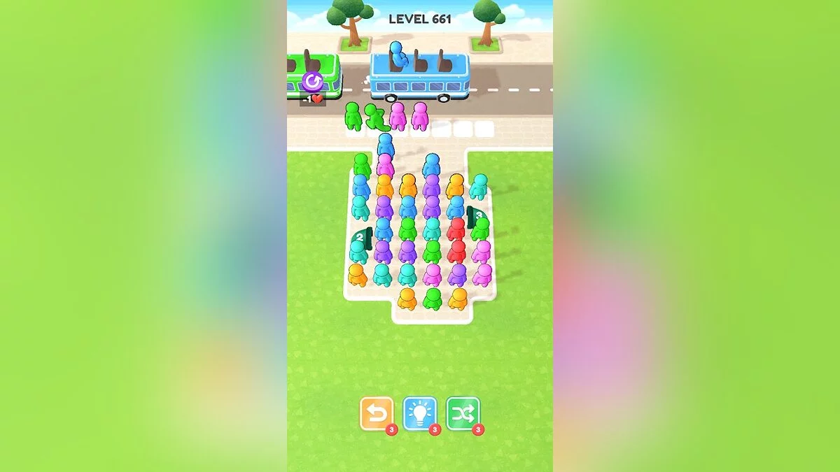 Скриншоты из Bus Jam Sort / Картинка 2