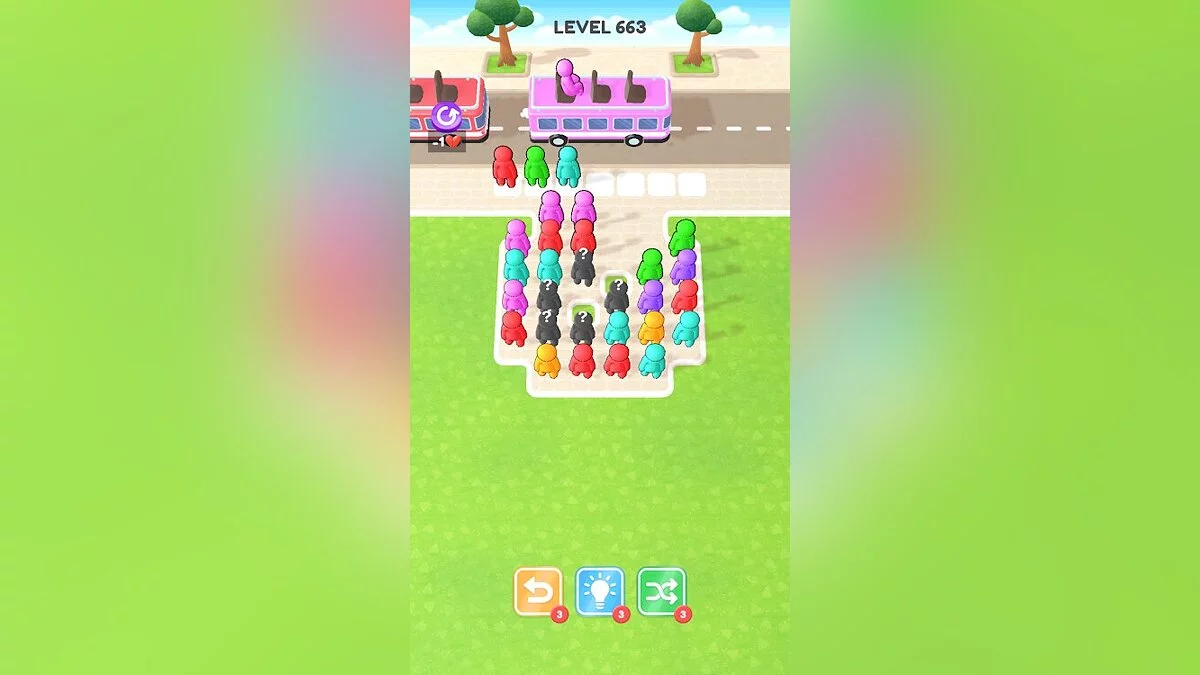 Скриншоты из Bus Jam Sort / Картинка 3
