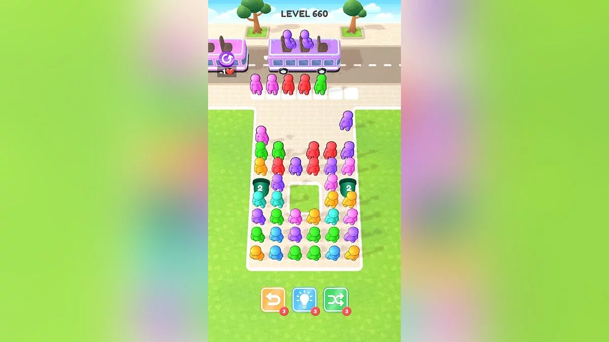 Скриншоты из Bus Jam Sort / Картинка 4