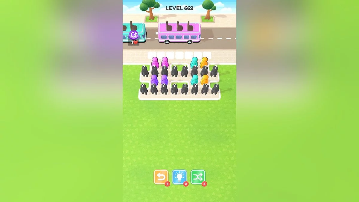 Скриншоты из Bus Jam Sort / Картинка 1