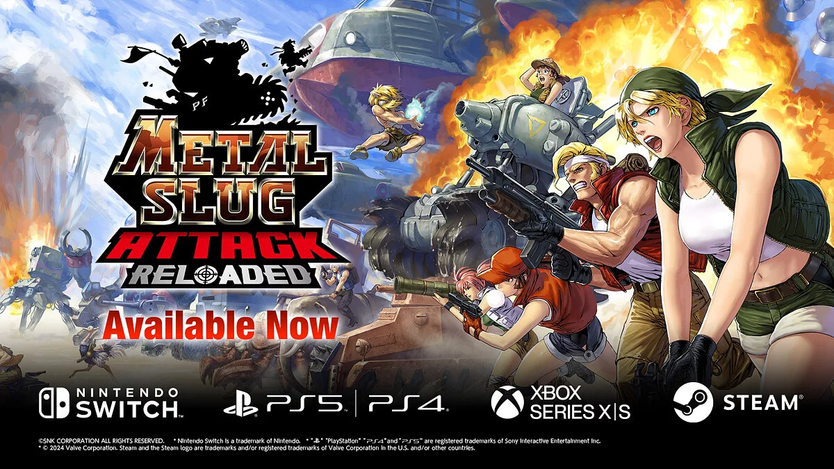 Арт из Metal Slug Attack Reloaded / Картинка 2