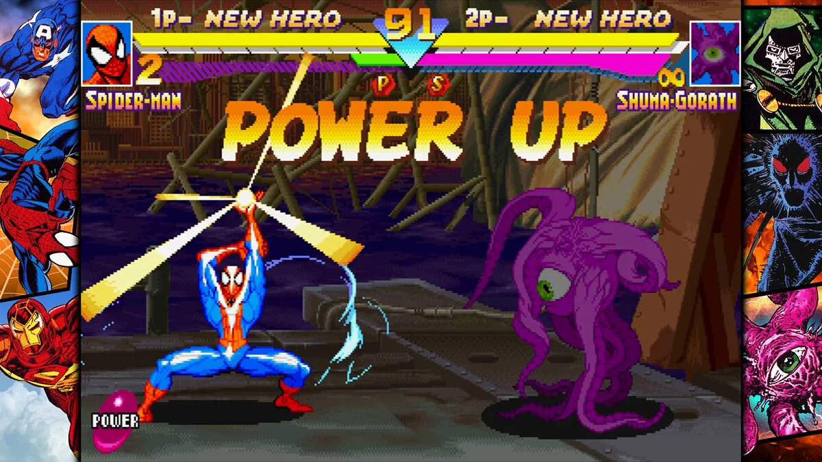 Скриншоты из Marvel vs. Capcom Fighting Collection: Arcade Classics / Картинка 9
