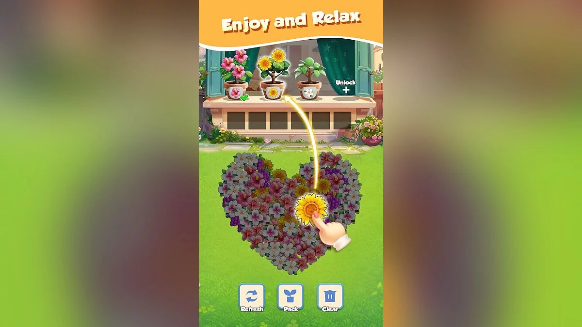 Скриншоты из MergeFlowers / Картинка 3