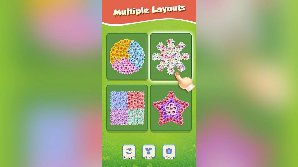 Скриншоты из MergeFlowers / Картинка 2