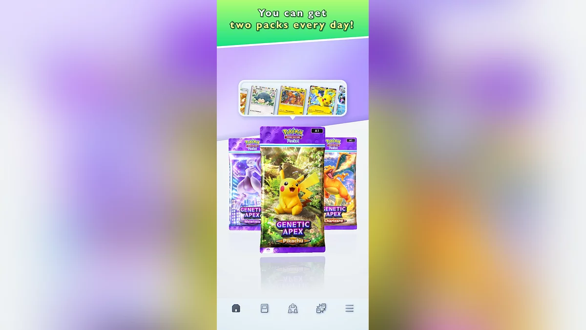 Скриншоты из Pokemon Trading Card Game Pocket / Картинка 2