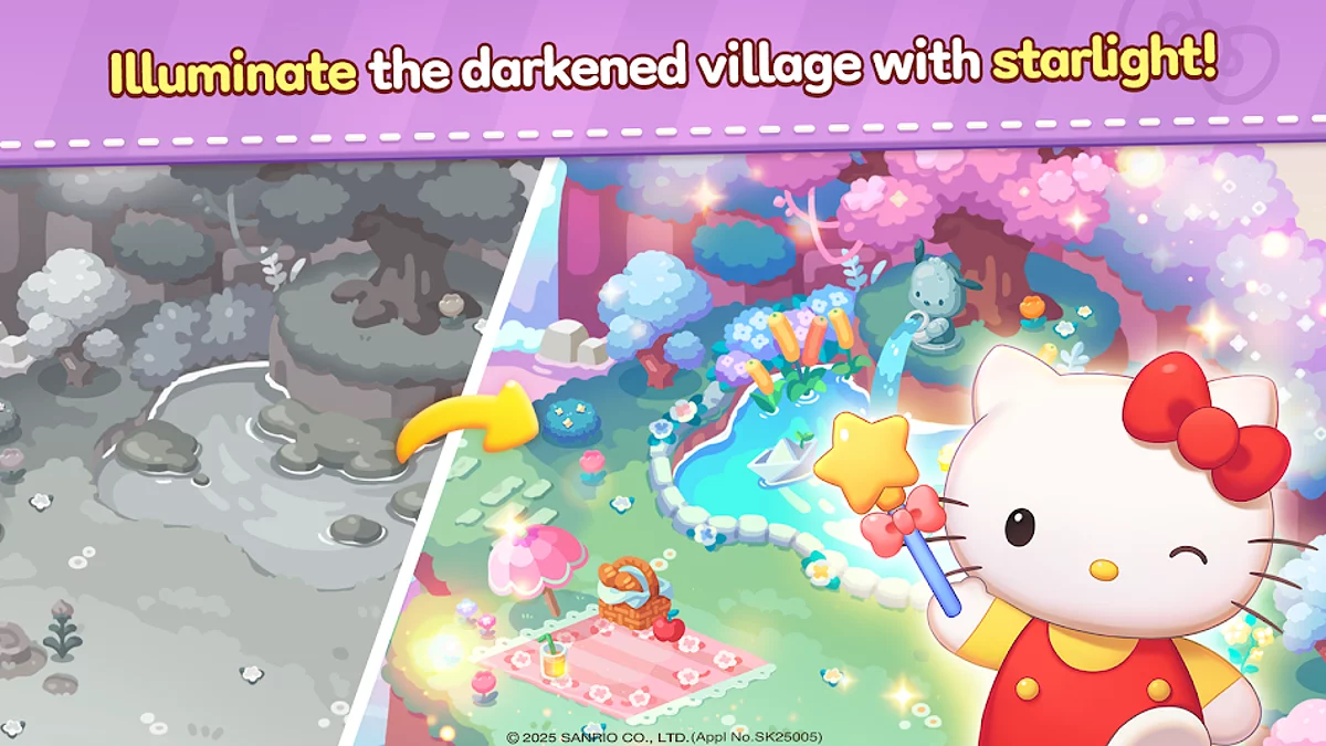 Скриншоты из Hello Kitty Friends Match / Картинка 2