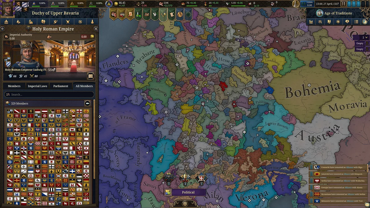 Скриншоты из Europa Universalis 5 / Картинка 13