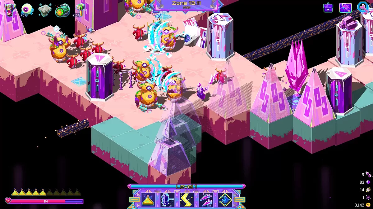 Скриншоты из Neon Spellstorm / Картинка 9