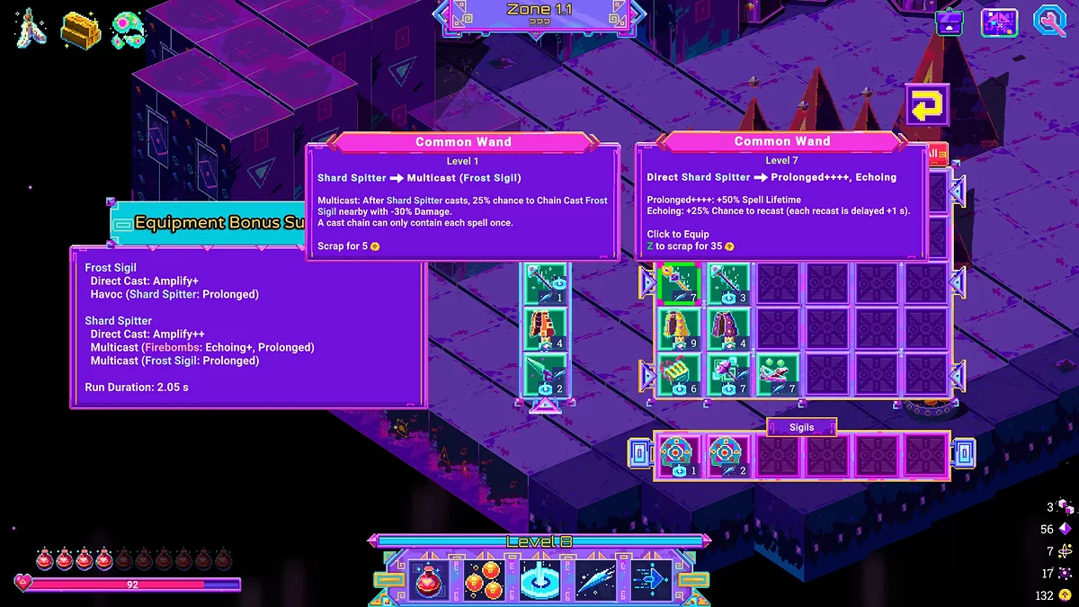 Скриншоты из Neon Spellstorm / Картинка 15
