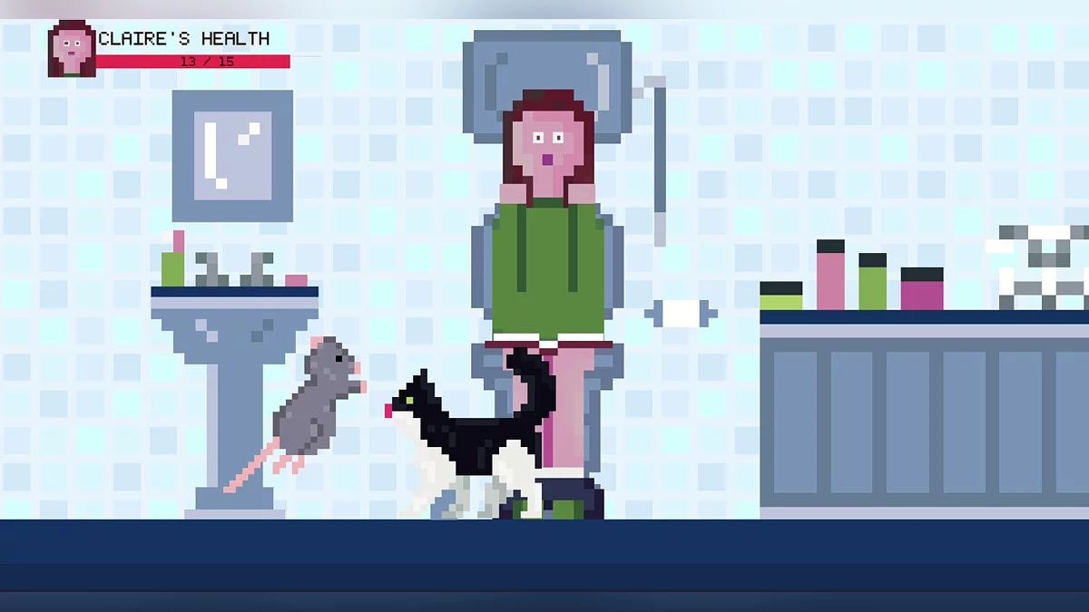 Скриншоты из Itty Bitty Toilet Kitty / Картинка 5