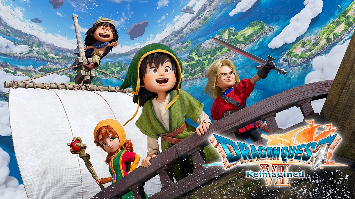 Арт из Dragon Quest 7 Reimagined