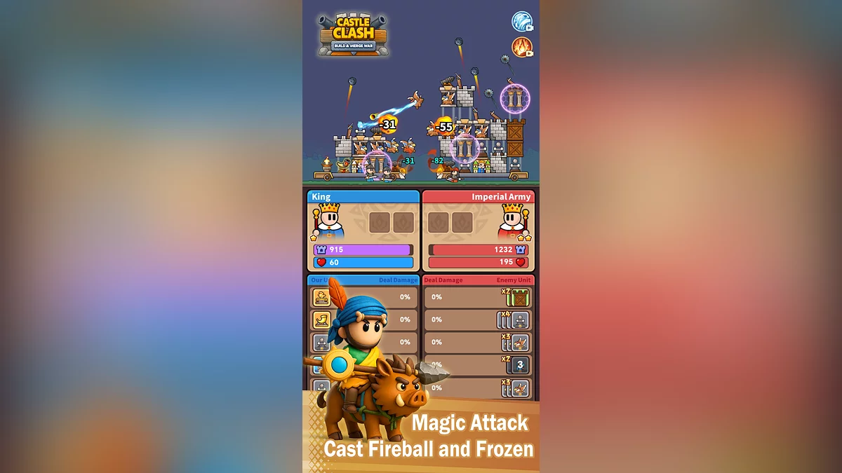 Скриншоты из Castle Clash-Build & Merge War / Картинка 3
