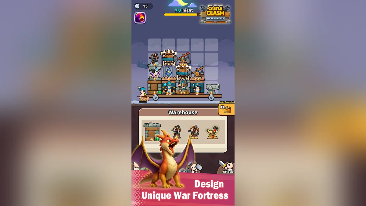 Скриншоты из Castle Clash-Build & Merge War / Картинка 2