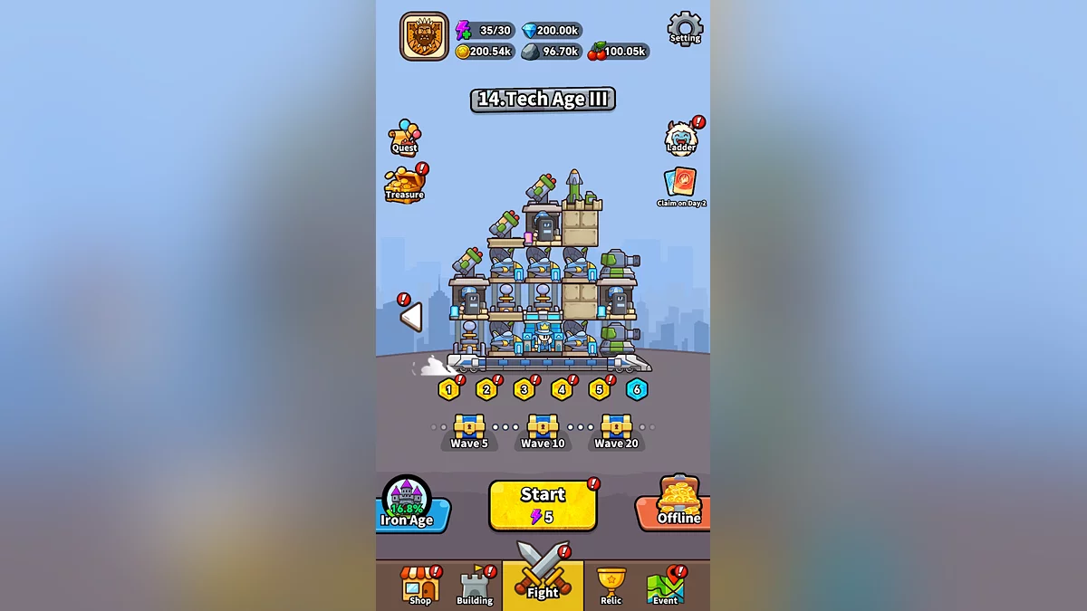 Скриншоты из Castle Clash-Build & Merge War / Картинка 7