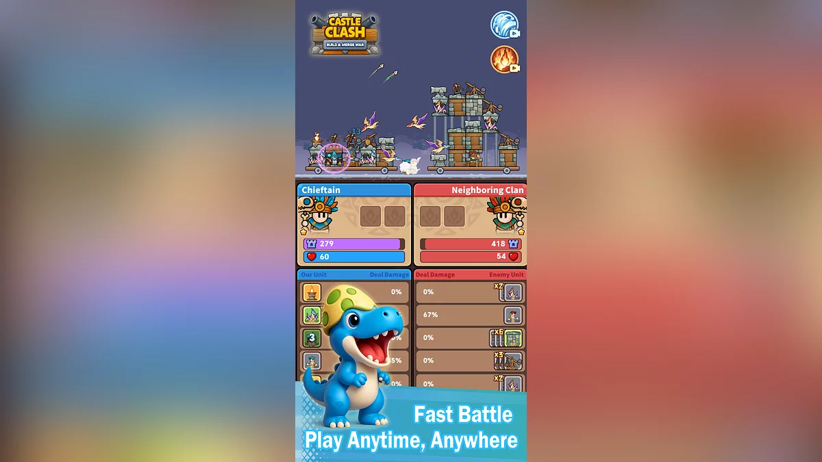 Скриншоты из Castle Clash-Build & Merge War / Картинка 4